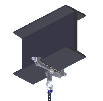 Adaptive Technologies Group BC3-7J 11" Scissor Style Beam Clamp For 3-7" Beams, 1130lb WLL Discount ???? Adaptive Technologies Group BC3-7J 11" Scissor Style Beam Clamp For 3-7" Beams, 1130lb WLL ???? -Porta-Brace Shop 118675