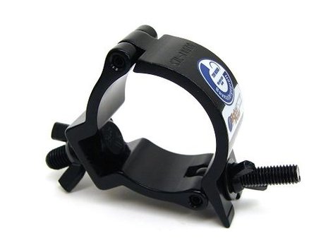 Global Truss MINI-360/BLK Light Duty Wrap Around Clamp For 2" Pipe, Max Load 220 Lbs, Black Wholesale ???? Global Truss MINI-360/BLK Light Duty Wrap Around Clamp For 2" Pipe, Max Load 220 Lbs, Black ???? -Porta-Brace Shop 147937