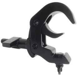 Best Sale ???? Global Truss QUICK-RIG-CLAMP-BLK Heavy Duty Low Profile Hook Style Clamp For 2" Pipe, Max Load 550 Lbs, Black ⭐