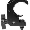 Buy ???? Global Truss Snap-Clamp-Blk Medium Duty Low Profile Hook Style Clamp For 2" Pipe, Max Load 440lbs, Black ⭐ -Porta-Brace Shop 240066
