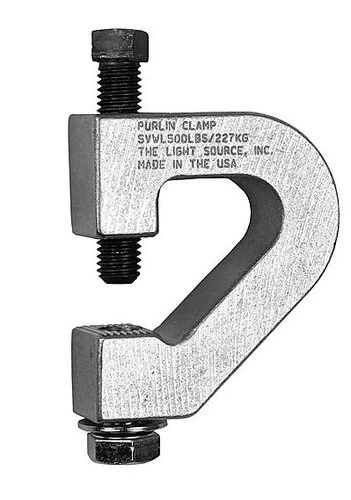 Best deal ๐ The Light Source PCB1/2 Purlin Clamp, 1/2" Fasteners, Black ๐