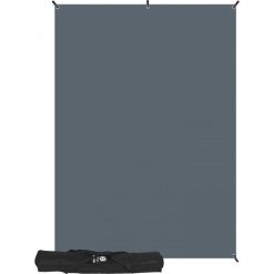 Promo ⭐ Westcott 620K X-Drop Kit With 5' X 7' Neutral Gray Backdrop ✨