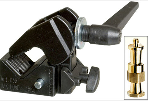 Manfrotto 035RL Super Clamp With 2908 Standard Stud Cheapest ???? Manfrotto 035RL Super Clamp With 2908 Standard Stud ???? -Porta-Brace Shop 267311