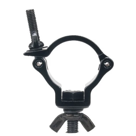 Best deal โญ Global Truss MINI-360-1.5-BLK Light Duty Wrap Around Clamp For 1.5" Pipe, Max Load 220 Lbs, Black ๐ - Image 2