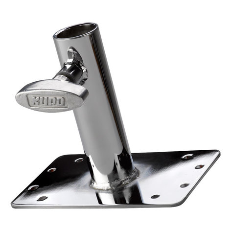 Kupo KG003712 Junior 3" Wall Plate For Mounting A 1-1/8" Receiver Coupon ✨ Kupo KG003712 Junior 3" Wall Plate For Mounting A 1-1/8" Receiver ✔️ -Porta-Brace Shop 311076