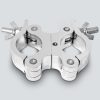 Outlet ???? Chauvet DJ CLP25N Heavy-Duty Aluminum Narrow Swivel Coupler, 129 Lb Capacity ???? -Porta-Brace Shop 322303