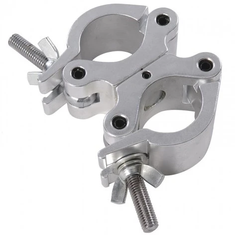 Hot Sale 🔔 Global Truss PRO-SWIVEL-CLAMP Heavy Duty Dual Swivel Clamp For 2" Pipe, Max Load 1100 Lbs ✨