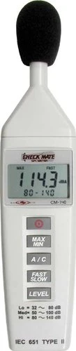 Budget ๐ฏ Galaxy Audio CM140-CHECKMATE DB Meter, 0.1dB Resolution ๐ฏ